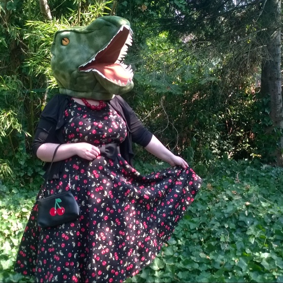 Torrid Dresses & Skirts - Torrid 20 Retro Chic Cherry Print Swing Dress